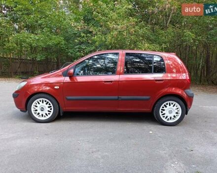 Красный Хендай Гетц, объемом двигателя 1.6 л и пробегом 320 тыс. км за 4700 $, фото 12 на Automoto.ua