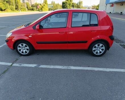 Красный Хендай Гетц, объемом двигателя 1.4 л и пробегом 276 тыс. км за 4888 $, фото 2 на Automoto.ua