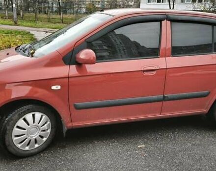 Красный Хендай Гетц, объемом двигателя 1.4 л и пробегом 193 тыс. км за 3999 $, фото 10 на Automoto.ua