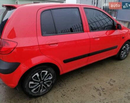 Червоний Хендай Гетц, об'ємом двигуна 1.4 л та пробігом 200 тис. км за 3550 $, фото 3 на Automoto.ua