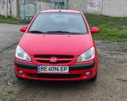 Красный Хендай Гетц, объемом двигателя 1.4 л и пробегом 141 тыс. км за 5500 $, фото 9 на Automoto.ua
