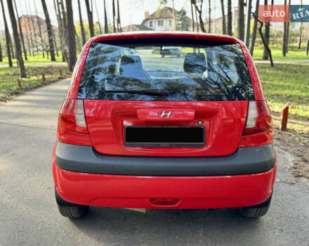 Красный Хендай Гетц, объемом двигателя 1.6 л и пробегом 147 тыс. км за 5999 $, фото 4 на Automoto.ua