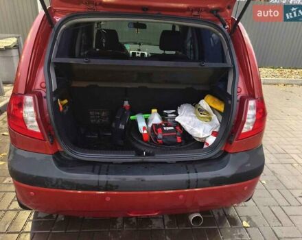 Червоний Хендай Гетц, об'ємом двигуна 1.4 л та пробігом 173 тис. км за 5500 $, фото 9 на Automoto.ua