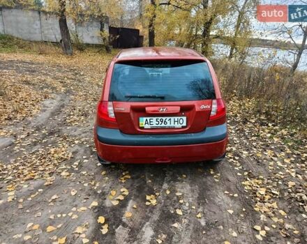 Красный Хендай Гетц, объемом двигателя 1.4 л и пробегом 290 тыс. км за 3000 $, фото 2 на Automoto.ua