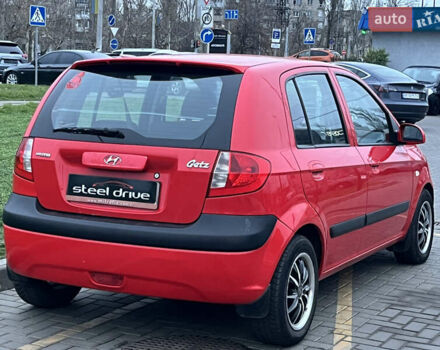 Червоний Хендай Гетц, об'ємом двигуна 1.4 л та пробігом 141 тис. км за 5999 $, фото 3 на Automoto.ua