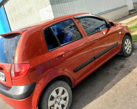 Красный Хендай Гетц, объемом двигателя 1.4 л и пробегом 170 тыс. км за 6138 $, фото 3 на Automoto.ua