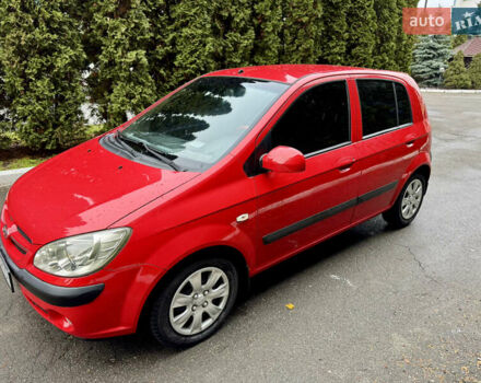 Красный Хендай Гетц, объемом двигателя 1.4 л и пробегом 65 тыс. км за 6500 $, фото 6 на Automoto.ua