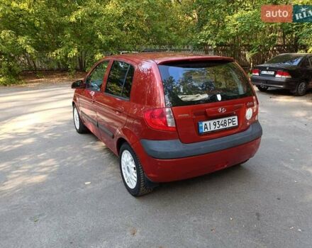 Красный Хендай Гетц, объемом двигателя 1.6 л и пробегом 320 тыс. км за 4700 $, фото 3 на Automoto.ua