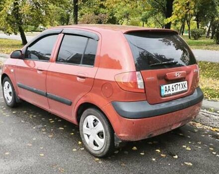 Красный Хендай Гетц, объемом двигателя 1.4 л и пробегом 193 тыс. км за 4250 $, фото 1 на Automoto.ua