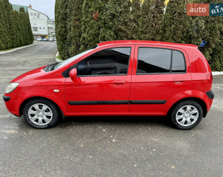 Красный Хендай Гетц, объемом двигателя 1.4 л и пробегом 65 тыс. км за 6500 $, фото 14 на Automoto.ua