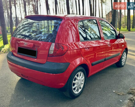 Красный Хендай Гетц, объемом двигателя 1.6 л и пробегом 147 тыс. км за 5999 $, фото 11 на Automoto.ua