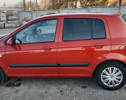 Червоний Хендай Гетц, об'ємом двигуна 1.4 л та пробігом 156 тис. км за 6500 $, фото 1 на Automoto.ua