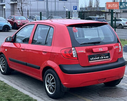 Червоний Хендай Гетц, об'ємом двигуна 1.4 л та пробігом 141 тис. км за 5999 $, фото 5 на Automoto.ua