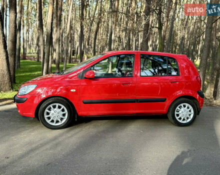 Красный Хендай Гетц, объемом двигателя 1.6 л и пробегом 147 тыс. км за 5999 $, фото 9 на Automoto.ua