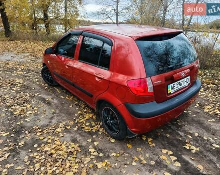 Красный Хендай Гетц, объемом двигателя 1.4 л и пробегом 290 тыс. км за 3000 $, фото 1 на Automoto.ua