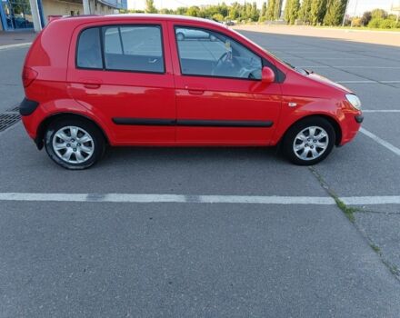 Красный Хендай Гетц, объемом двигателя 1.4 л и пробегом 276 тыс. км за 4888 $, фото 3 на Automoto.ua