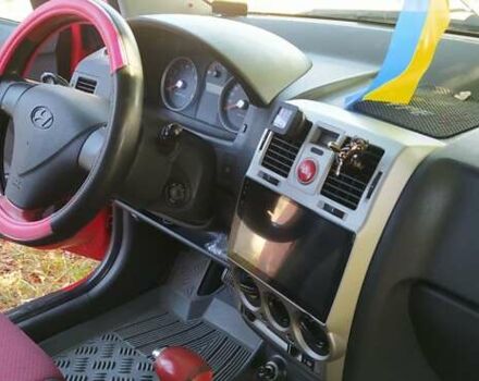 Червоний Хендай Гетц, об'ємом двигуна 1.4 л та пробігом 220 тис. км за 6800 $, фото 11 на Automoto.ua