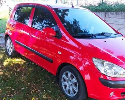 Червоний Хендай Гетц, об'ємом двигуна 1.4 л та пробігом 220 тис. км за 6800 $, фото 1 на Automoto.ua