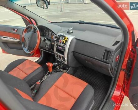 Червоний Хендай Гетц, об'ємом двигуна 1.6 л та пробігом 71 тис. км за 7500 $, фото 11 на Automoto.ua