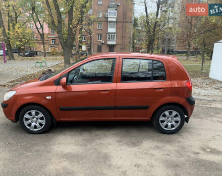 Красный Хендай Гетц, объемом двигателя 1.4 л и пробегом 170 тыс. км за 4500 $, фото 2 на Automoto.ua