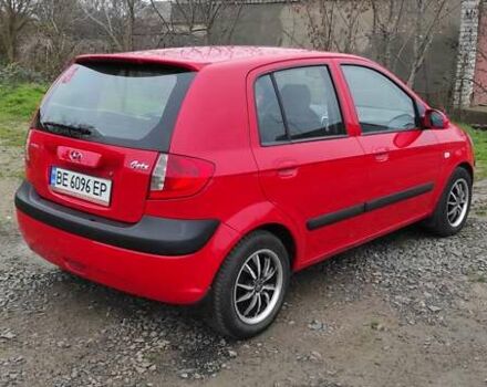 Красный Хендай Гетц, объемом двигателя 1.4 л и пробегом 141 тыс. км за 5500 $, фото 7 на Automoto.ua