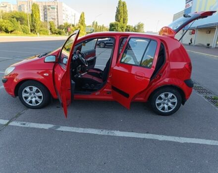 Красный Хендай Гетц, объемом двигателя 1.4 л и пробегом 276 тыс. км за 4888 $, фото 9 на Automoto.ua