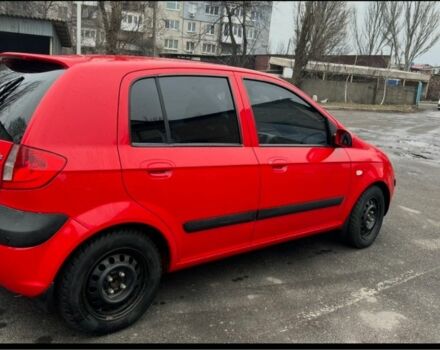 Красный Хендай Гетц, объемом двигателя 1.4 л и пробегом 109 тыс. км за 5100 $, фото 2 на Automoto.ua