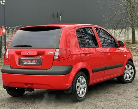 Красный Хендай Гетц, объемом двигателя 1.4 л и пробегом 149 тыс. км за 4900 $, фото 1 на Automoto.ua