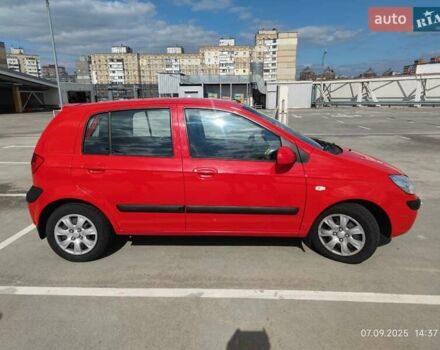 Червоний Хендай Гетц, об'ємом двигуна 1.6 л та пробігом 71 тис. км за 7500 $, фото 3 на Automoto.ua