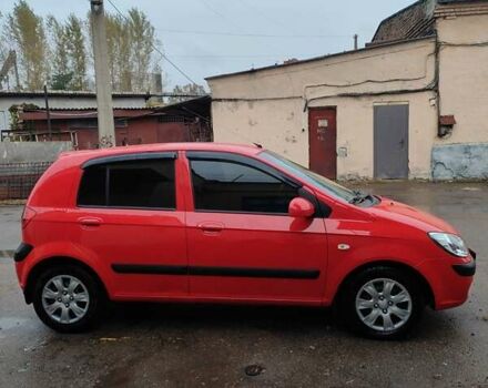 Червоний Хендай Гетц, об'ємом двигуна 1.4 л та пробігом 111 тис. км за 5200 $, фото 1 на Automoto.ua