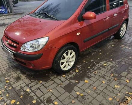 Червоний Хендай Гетц, об'ємом двигуна 1.4 л та пробігом 173 тис. км за 5500 $, фото 3 на Automoto.ua