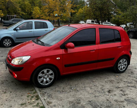 Червоний Хендай Гетц, об'ємом двигуна 1.4 л та пробігом 219 тис. км за 4500 $, фото 1 на Automoto.ua