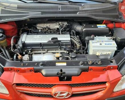 Красный Хендай Гетц, объемом двигателя 1.4 л и пробегом 165 тыс. км за 5850 $, фото 27 на Automoto.ua