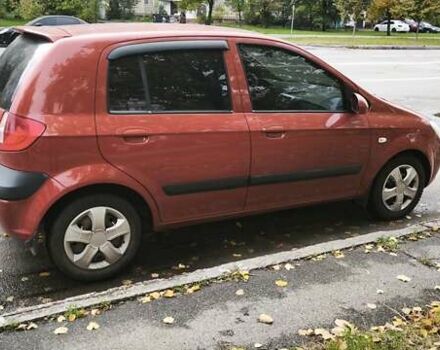 Красный Хендай Гетц, объемом двигателя 1.4 л и пробегом 193 тыс. км за 4250 $, фото 8 на Automoto.ua