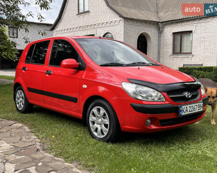 Красный Хендай Гетц, объемом двигателя 1.4 л и пробегом 134 тыс. км за 6800 $, фото 1 на Automoto.ua