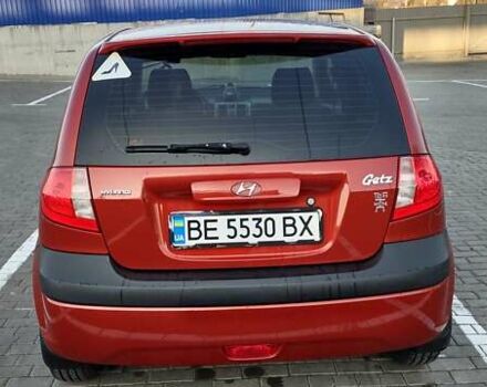 Червоний Хендай Гетц, об'ємом двигуна 1.4 л та пробігом 156 тис. км за 6500 $, фото 2 на Automoto.ua
