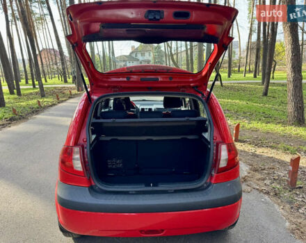 Красный Хендай Гетц, объемом двигателя 1.6 л и пробегом 147 тыс. км за 5999 $, фото 10 на Automoto.ua