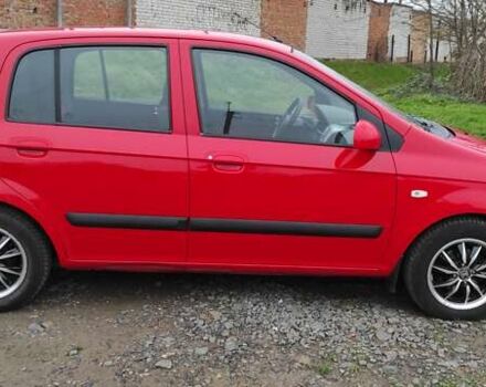 Красный Хендай Гетц, объемом двигателя 1.4 л и пробегом 141 тыс. км за 5500 $, фото 8 на Automoto.ua