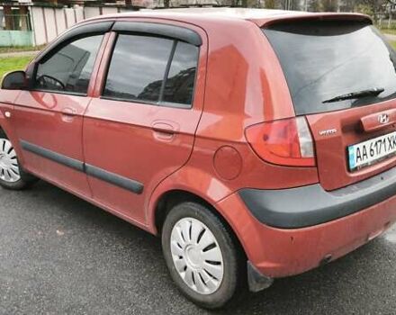 Красный Хендай Гетц, объемом двигателя 1.4 л и пробегом 193 тыс. км за 3999 $, фото 9 на Automoto.ua