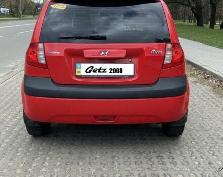 Красный Хендай Гетц, объемом двигателя 1.4 л и пробегом 140 тыс. км за 4700 $, фото 3 на Automoto.ua