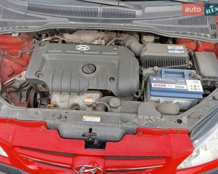 Красный Хендай Гетц, объемом двигателя 1.6 л и пробегом 109 тыс. км за 6000 $, фото 16 на Automoto.ua