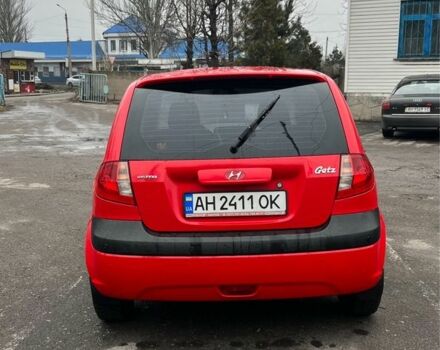 Красный Хендай Гетц, объемом двигателя 1.4 л и пробегом 109 тыс. км за 5100 $, фото 1 на Automoto.ua