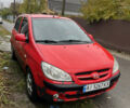 Красный Хендай Гетц, объемом двигателя 1.4 л и пробегом 191 тыс. км за 3000 $, фото 1 на Automoto.ua