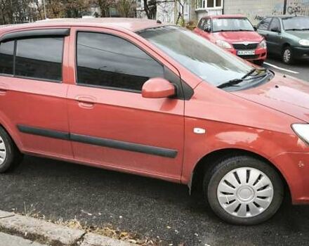 Красный Хендай Гетц, объемом двигателя 1.4 л и пробегом 193 тыс. км за 3999 $, фото 4 на Automoto.ua