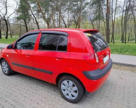 Красный Хендай Гетц, объемом двигателя 1.4 л и пробегом 140 тыс. км за 4700 $, фото 1 на Automoto.ua