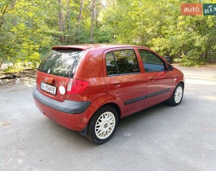 Красный Хендай Гетц, объемом двигателя 1.6 л и пробегом 320 тыс. км за 4700 $, фото 5 на Automoto.ua