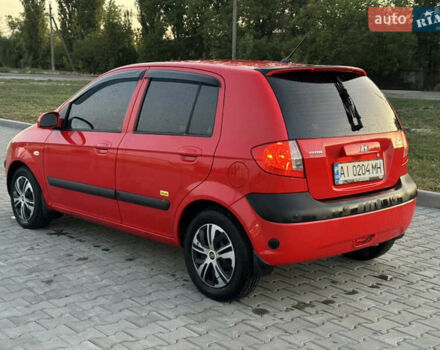 Красный Хендай Гетц, объемом двигателя 1.4 л и пробегом 220 тыс. км за 4200 $, фото 5 на Automoto.ua