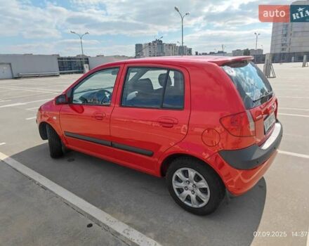 Червоний Хендай Гетц, об'ємом двигуна 1.6 л та пробігом 71 тис. км за 7500 $, фото 10 на Automoto.ua