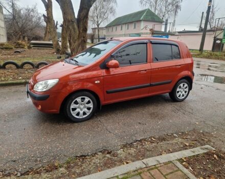 Червоний Хендай Гетц, об'ємом двигуна 1.4 л та пробігом 129 тис. км за 5700 $, фото 1 на Automoto.ua