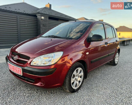 Красный Хендай Гетц, объемом двигателя 1.1 л и пробегом 175 тыс. км за 4800 $, фото 21 на Automoto.ua